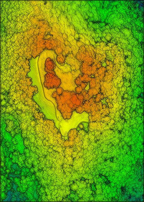 Aerial LiDAR Observations-Point Cloud