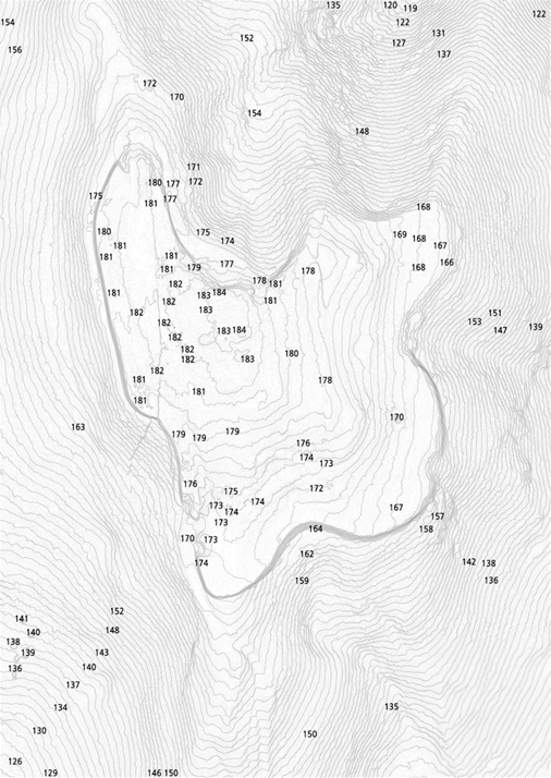 Contour data status