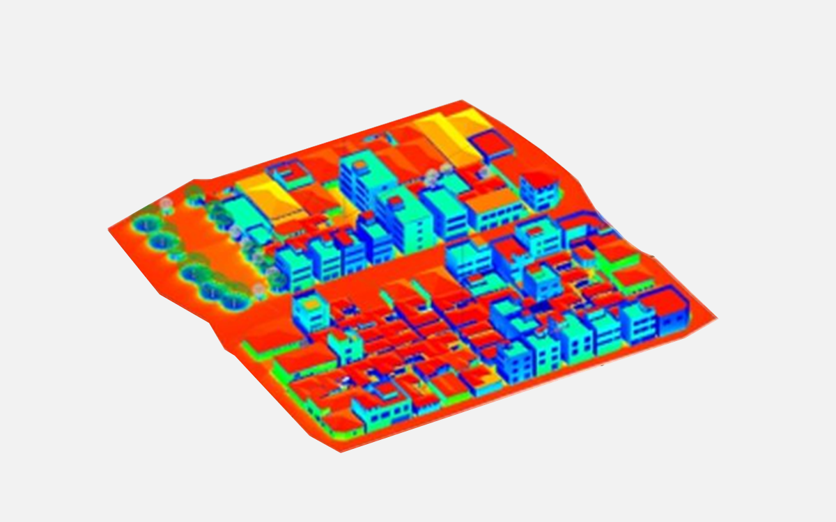 Rooftop Greening Thermal Environment Analysis